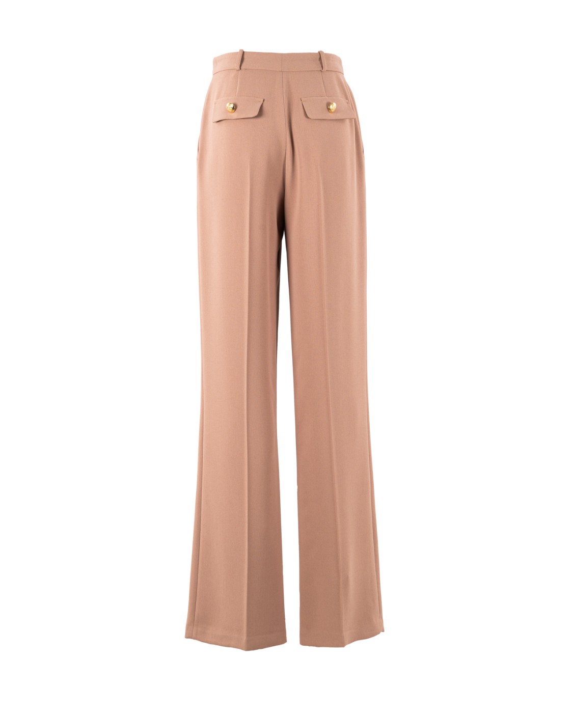 shop ELISABETTA FRANCHI  Pantalone: Elisabetta Franchi pantalone dritto in crêpe fermo con rivetto stemma.
Fodera in raso monogram.
Chiusura con zip e gancio.
Bottoni e accessorio in metallo dorato.
Pantalone dritto in crêpe fermo con pinces.
Tasche alla francese e tasche posteriori con patte.
Vestibilità regular. 
Composizione: 100% Poliestere.
Made in Italy.. PA02646E2-032 number 6997451